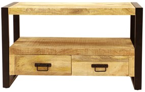 furniture-nabytek.cz - TV stolík masív z dreva mango 100x60x45