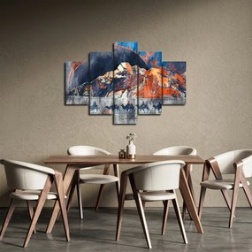 Obraz - Ilustrácia potníkov (150x105 cm)