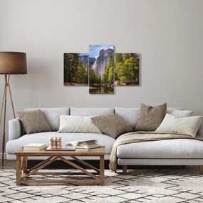 Obraz - Pod Yosemite skalou (90x60 cm)