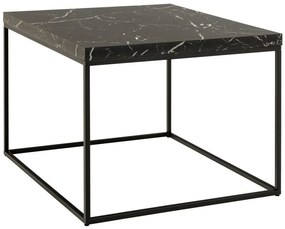 ACTONA Stôl Barossa 60x60cm čierny mramor