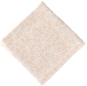 Mušelínová plienka SOFTELLO 80x80cm - broskyňové kvietky