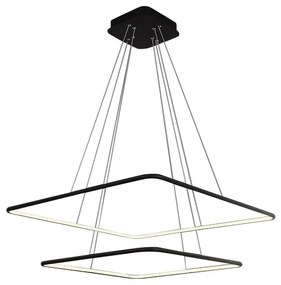 Závesné LED svietidlo Nix, 2x LED 50w, 3000k, b
