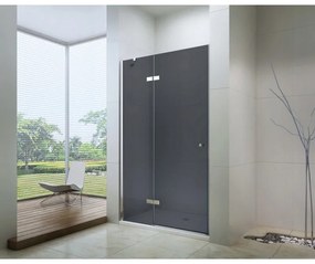 Sprchové dvere maxmax MEXEN ROMA 100 cm - grafitové sklo