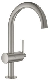 Umývadlová batéria Grohe Atrio s clic-clac supersteel 24362DC0