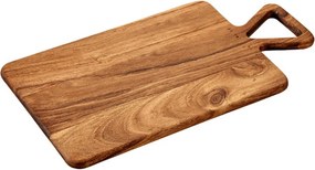 Doska na krájanie SLICE 42x23 cm z masívu hnedá