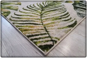 Dekorstudio Moderný koberec GARDEN so vzorom listov 714 Rozmer koberca: 80x150cm
