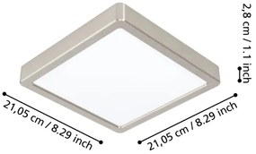 Eglo 900115 - LED stmievateľné kúpeľňové svietidlo FUEVA-Z LED/16,5W/230V IP44