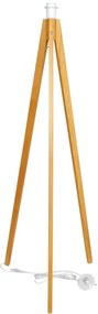 Stojacia lampa HELEN 1xE27/15W/230V krémová/zlatá/dub