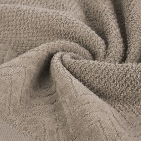 Dekorstudio Uterák LOREN so zamatovým okrajom - béžový Rozmer uteráku: 70x140cm