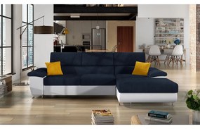 Rohová sedacia súprava Alvin Mini, Dostupné poťahy: Uttario Velvet 2979 + Uttario Velvet 2979 + Senegal 825, Strana: ľavá