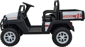Elektrické autíčko Pick-Up Champion biele