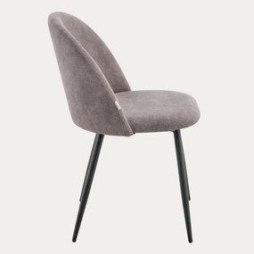 Jedálenská stolička FIORA sivá 767388