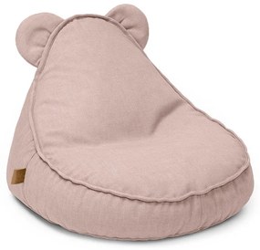 Outzy sedací vak s uškami, rosy-dune-pink