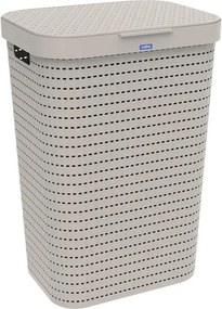 Kôš na špinavú bielizeň COUNTRY cappuccino, 55 l