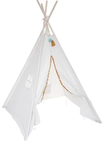 Biele detské teepee WAPI