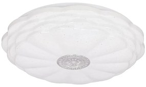 Biele LED stropné svietidlo 38x38 cm Victus – Candellux Lighting