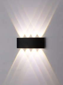 TOP LIGHT Svetlo nástenné Ray B, Biela