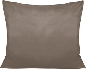 SATÉNOVÁ DEKORAČNÁ OBLIEČKA NA VAKÚŠ SATYNLOVE 40X60 CM TMAVOHNEDÁ
