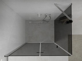 Mexen Lima sprchovací kút 70x120cm, 6mm sklo, chrómový profil-šedé sklo, 856-070-120-01-40