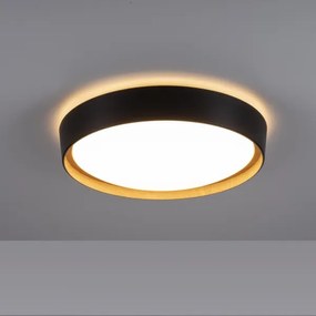 Leuchten Direkt 1434718-LED Stmievateľné stropné svietidlo EMILIA 28,8W/230V čierna