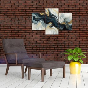 Obraz - Mramorovaná kresba (90x60 cm)