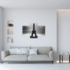 Obraz - Ružové auto v Paríži (90x60 cm)