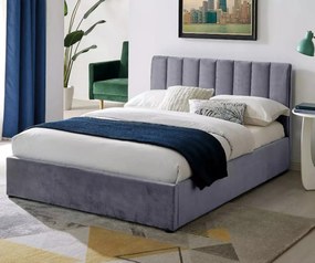 Čalúnená posteľ Quebeck 160x200 cm posteľ s úložným priestorom | AMI Nábytok