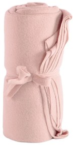 Ružová fleecová deka 130x160 cm Riso – Tiseco Home Studio