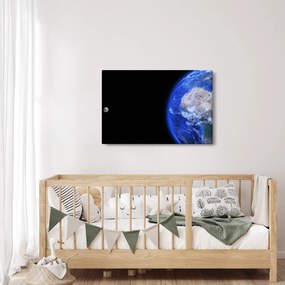 Obraz Mesiaca a Zeme (90x60 cm)