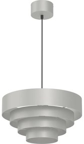 Luminex Luster na lanku RINGS 1xE27/15W/230V chróm LU3394