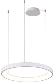 Azzardo Azzardo AZ5021 -LED Stmievateľný luster na lanku AGNES LED/60W/230V pr. 78 cm biela AZ5021