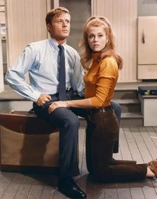 Fotografia Robert Redford And Jane Fonda, Barefoot In The Park 1967 Directed By Gene Sachs, (30 x 40 cm)