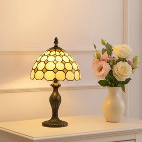 Brilagi - Tiffany vitrážová stolná lampa DORAN 1xE14/40W/230V