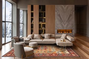 Koberec Agnella Isfahan Tereus medený