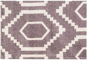 Vysokoodolný kuchynský koberec Honeycomb Hazel, 60x150 cm