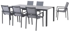 Lafite jedálenský stôl antracit 160 cm
