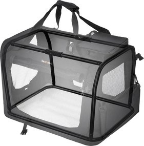 Prepravná taška pre psa, Nosič pre domáce zvieratá, M, čierny