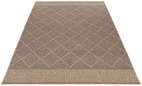 Obsession, Kusový koberec My Oslo 710 Taupe - na von aj na doma, 120x170, hnedá, chodba / predsieň