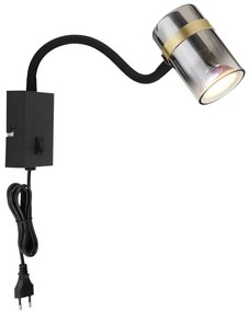 Globo 57916W - Flexibilná lampička TRABBY 1xGU10/8W/230V