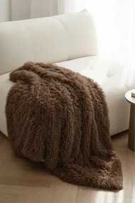 Deka YETI hnedá Rozmer: 200x220 cm