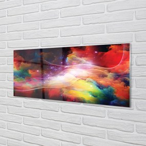 Obraz na akrylátovom skle Fraktály abstraktné vlna 120x60 cm