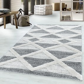 Ayyildiz Kusový koberec PISA 4709, Sivá Rozmer koberca: 140 x 200 cm