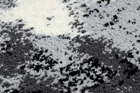 Kúpeľňový koberček ABSTRACT abstrakcia, protišmykový, mäkký - sivý