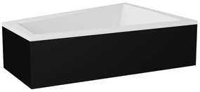 Panel na vaňu Intima Duo 180/125 L/P čierna