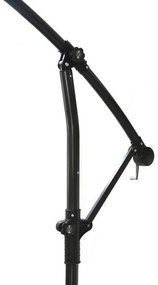 Slnečník Free Pole, grafit, 3 m