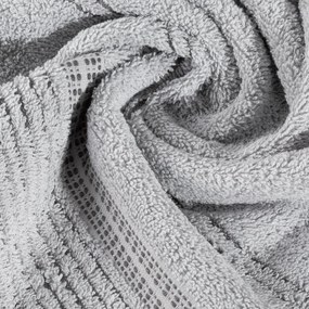 BAVLNENÝ UTERÁK TAYLOR 50X90 CM STRIEBORNÁ