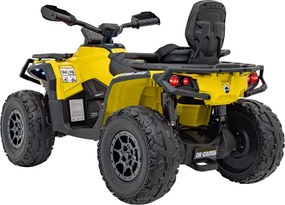 Ramiz Štvorkolka Can Am Outlander ATV na diaľkové ovládanie žltá