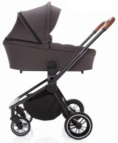 SET kočík Move+ vanička+adaptéry+autosedačka+báza,Rocky Grey/Black