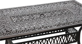 Zahradní stůl Hastings 150 cm antický bronz