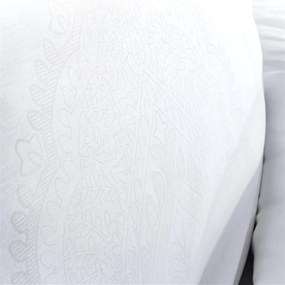 Obliečky bavlnené Benard biele EMI: Predĺžený set jednolôžko obsahuje 1x 140x220 + 1x 70x90